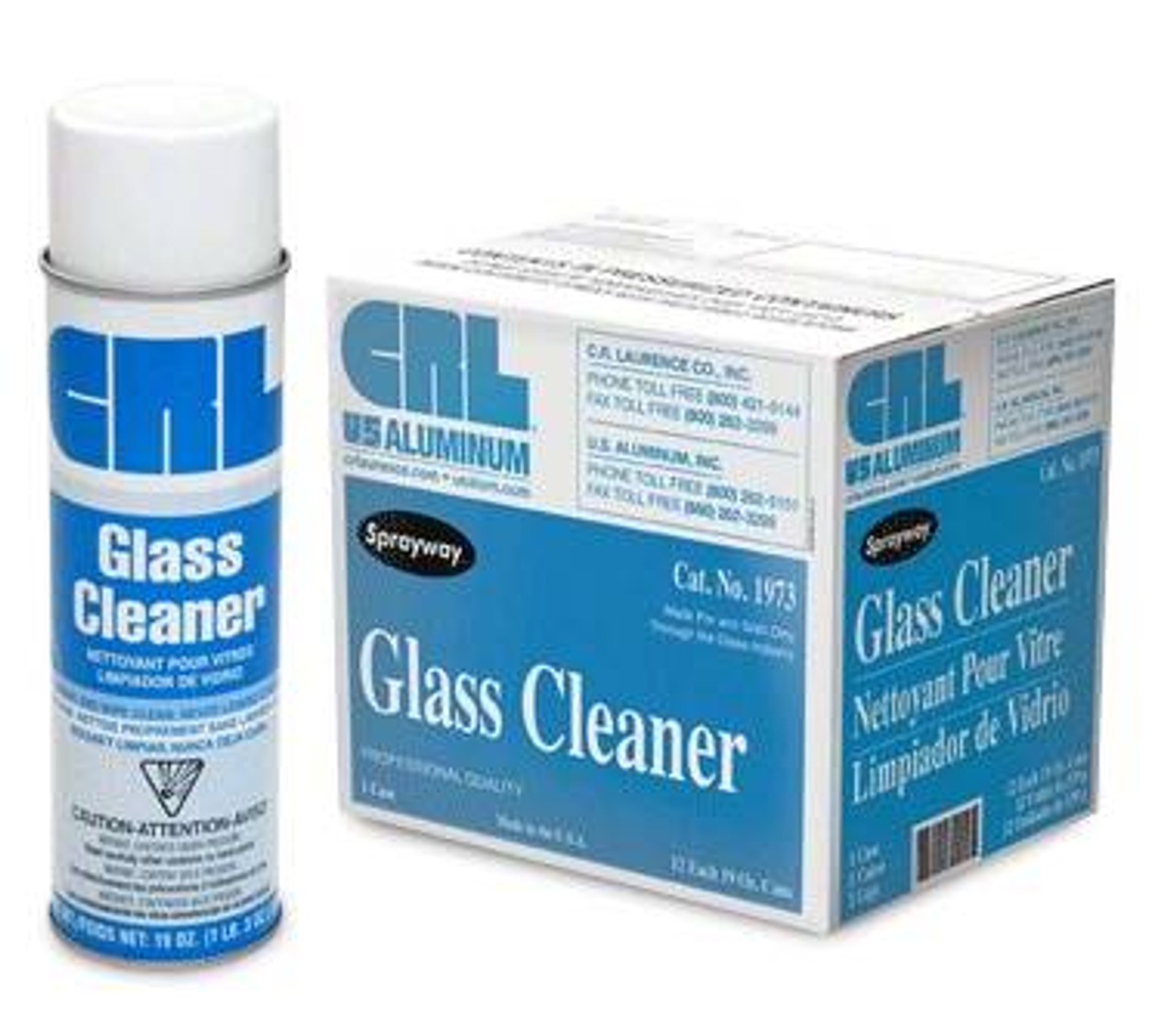 CRL PR0360 Ammonia Free Glass Cleaner 19 Ounce Can - Case of 12