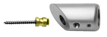 Chrome Mitered 45 Degree Support Bar Bracket Chrome Mitered 45 Degree Support Bar Bracket
