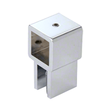 Chrome Movable Bracket for 10mm to 12mm 10 to 12mm Glass - Square Chrome Movable Bracket for 10mm to 12mm 10 to 12mm Glass - Square