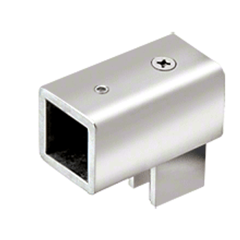 Chrome Swiveling U-Bracket for 6mm to 8mm 6 to 8 mm Glass - Square Bar Chrome Swiveling U-Bracket for 6mm to 8mm 6 to 8 mm Glass - Square Bar