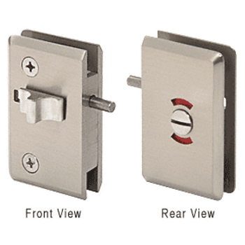 Brushed Nickel Pinnacle Sliding Block Lock for RPS