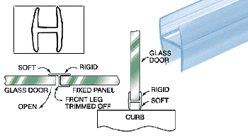 CRL Multi-Purpose H Wipe for 10mm Glass