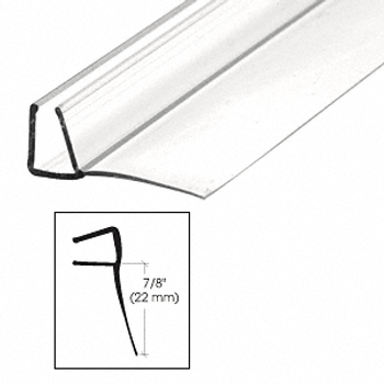 10mm 10 mm Polycarbonate U with 90 Degree Vinyl Finseal