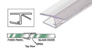 8mm H Jamb with soft Cushion Fin for 180 Degree Application