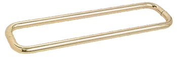 Satin Brass 24 Series Back-to-Back Towel Bar Without Metal Washers Satin Brass 24 Series Back-to-Back Towel Bar Without Metal Washers