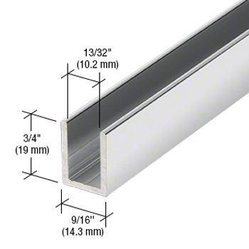 10mm U Channel 2.41 meter length For 10mm wide shower glass 10mm U Channel 2.41 meter length For 10mm wide shower glass