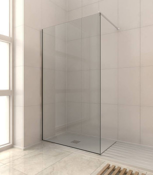 8mm Shower Glass Fixed Panel Kit 1900mm x 450mm