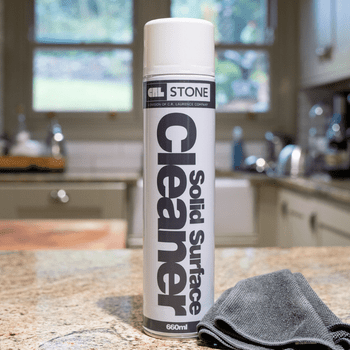 Kitchen worktop cleaner for solid and natural stone 