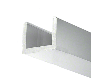 6mm uchannel for shower glass and other 6mm glass applications