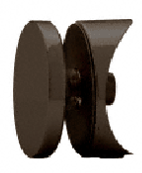 Hydroslide 180 Degree Hydroslide Glass-to-Sliding Track Connector Brushed Nickel Hydroslide 180 Degree Hydroslide Glass-to-Sliding Track Connector Brushed Nickel