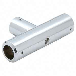 Chrome T-Bracket for Support Bar