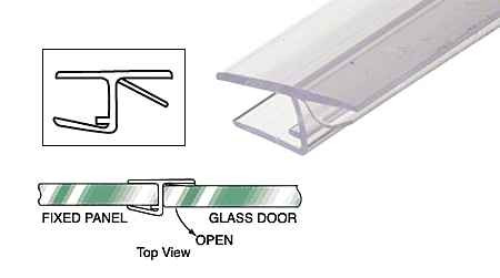 8mm H Jamb with soft Cushion Fin for 180 Degree Application