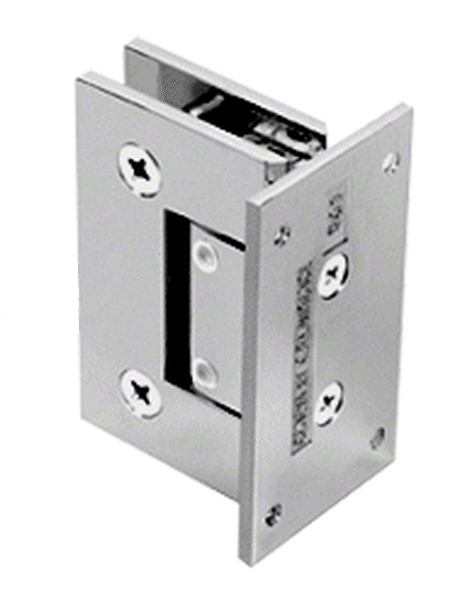 GEN344CH adjustable Geneva hinge in Chrome for Shower Doors