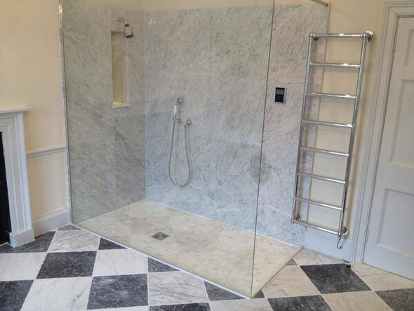 SG Optimum 2 Shower Glass Screen or Panel 10mm x 1100mm x 1900mm