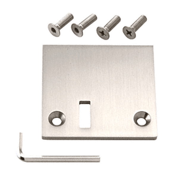 Geneva Brushed Nickel Geneva Stop Plate for RPS