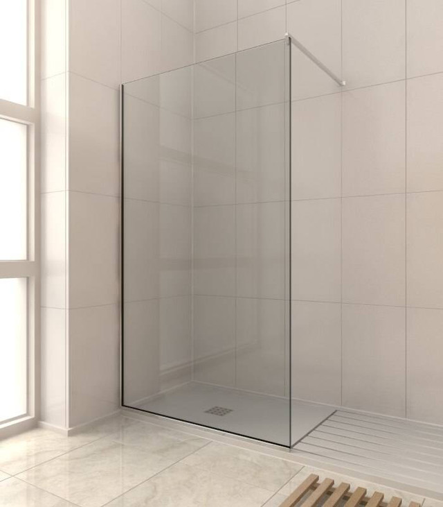 10mm Shower Glass Panel 2000mm x 900mm Showerglass.co.uk