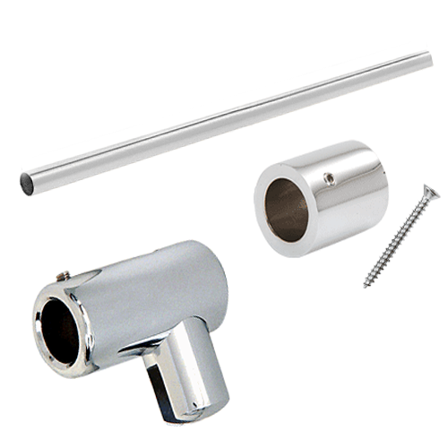 CRL SUP06CH Shower Glass Support Arm in Chrome