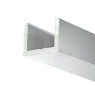 SDCR38BA Uchannel low profile for shower glass