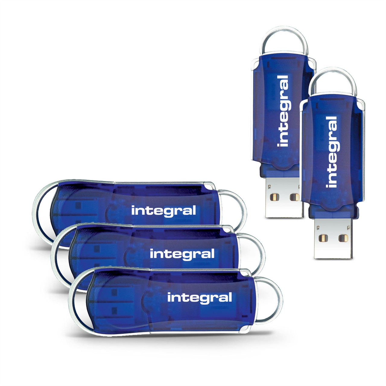 Integral USB 3.0 Stick 32 GB – Schwarz, Mit Fester Kappe, Schnelle Datenübertragung