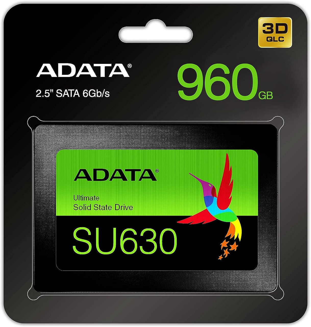 ADATA 960GB SU630 Ultimate SSD Drive, 3D QLC, 2.5