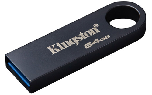 Kingston 64GB DataTraveler SE9 G3 USB Flash Drive, Dark Nickel