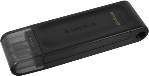 Kingston 64GB Data Traveller USB-C Drive for Type C Devices, USB 3.2