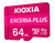 Kioxia Exceria Plus 64GB MicroSDXC card, V30, U3, A1, 100MB/s