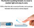 Adata C008  16GB Sliding USB Connector USB2.0 USB Drive, Blue/White