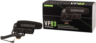 Shure VP83 LENSHOPPER Camera Mount Microphone