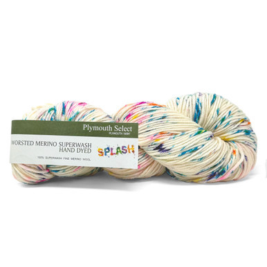 Worsted Merino Superwash Splash