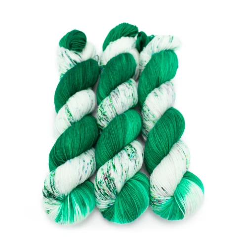 Sheepyshire Staple Sock Yarn - Wintergreen