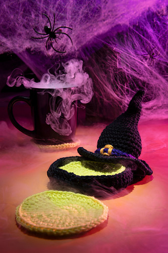 Advanced Beginner Crochet with Kelly – Coasters – 10/6, 10/13, 10/20, 10/27 from 6-8pm