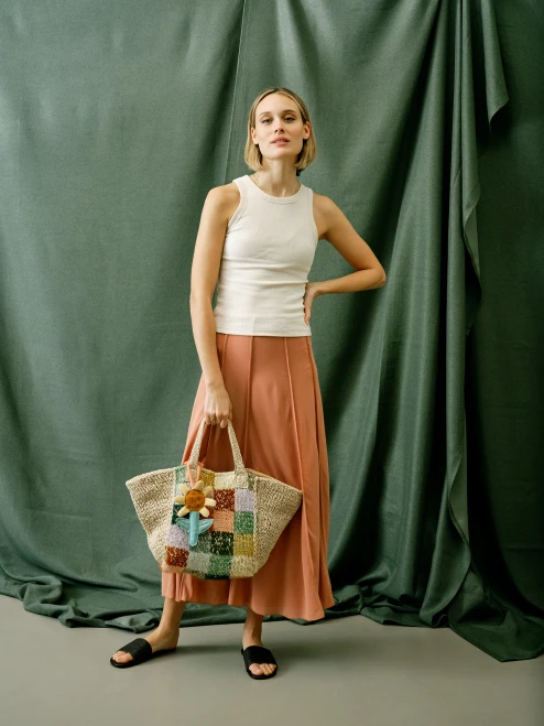 Marled Patchwork Tote – 10/24, 10/31, 11/7, 11/14 from 11:45am-2:45pm