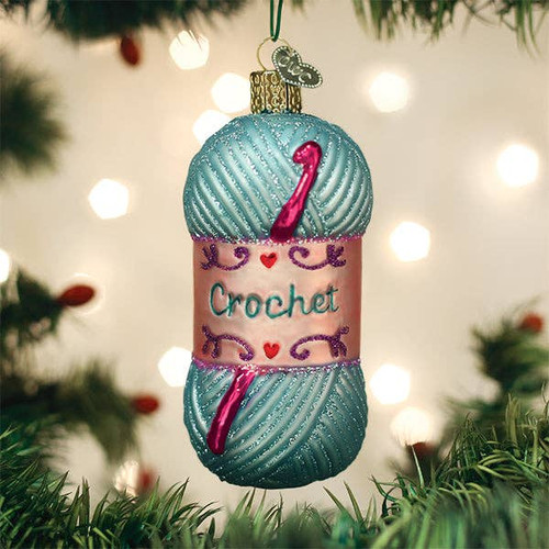 Crochet Yarn Ornament