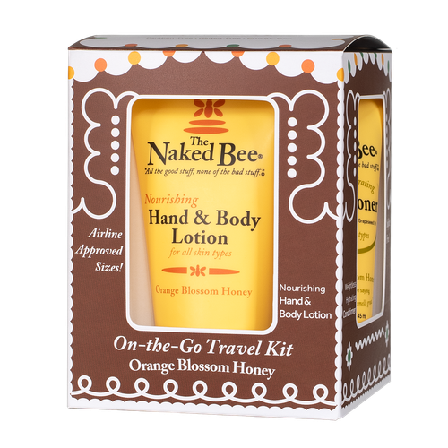 Holiday Orange Blossom Honey On-the-Go Travel Kit