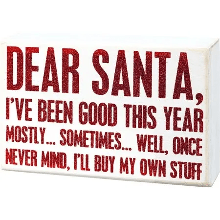 Box Sign Buy My Own Stuff