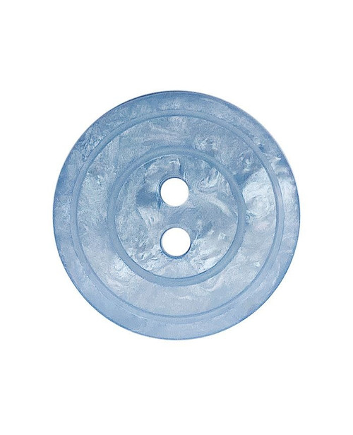 Blue Pearl Effect 20mm - Dill Button 338801