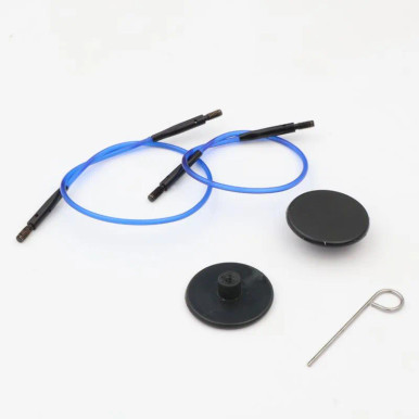 Blue Nylon Cable Set for Denim Indigo Mini IC Needles