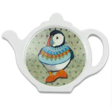 Woolly Puffins Tea Bag Tidy