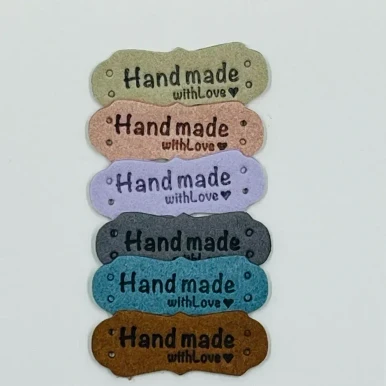 Faux Suede Tags