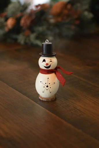 Lil Blizzard Snowman Gourd