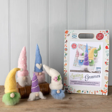 Spring Gnomes Needle Felting Craft Kit