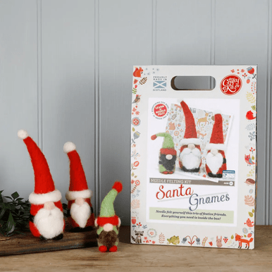 Santa Gnomes Family Felting Kit