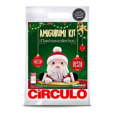 Amigurumi Kit Santa Claus Sitting