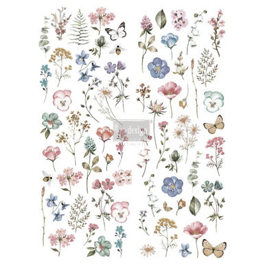 Decor Transfer Delicate Fleur