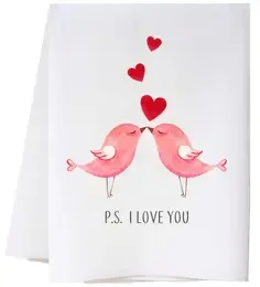 PS I Love You Flour Sack Towel