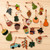 Autumn Bliss Stitch Markers - Set o 8