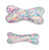 Eco Wool Dog Bones/Toys: Polka Dot & Tie-Dyed (Fair Trade)