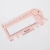 Knitting Needle and Crochet Hook Gauge - Blush