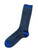 Alpaca Socks - Honeycomb Blue Large